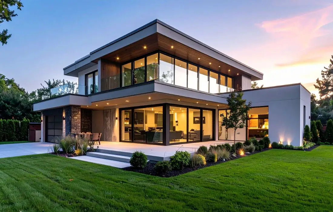 modern house facade